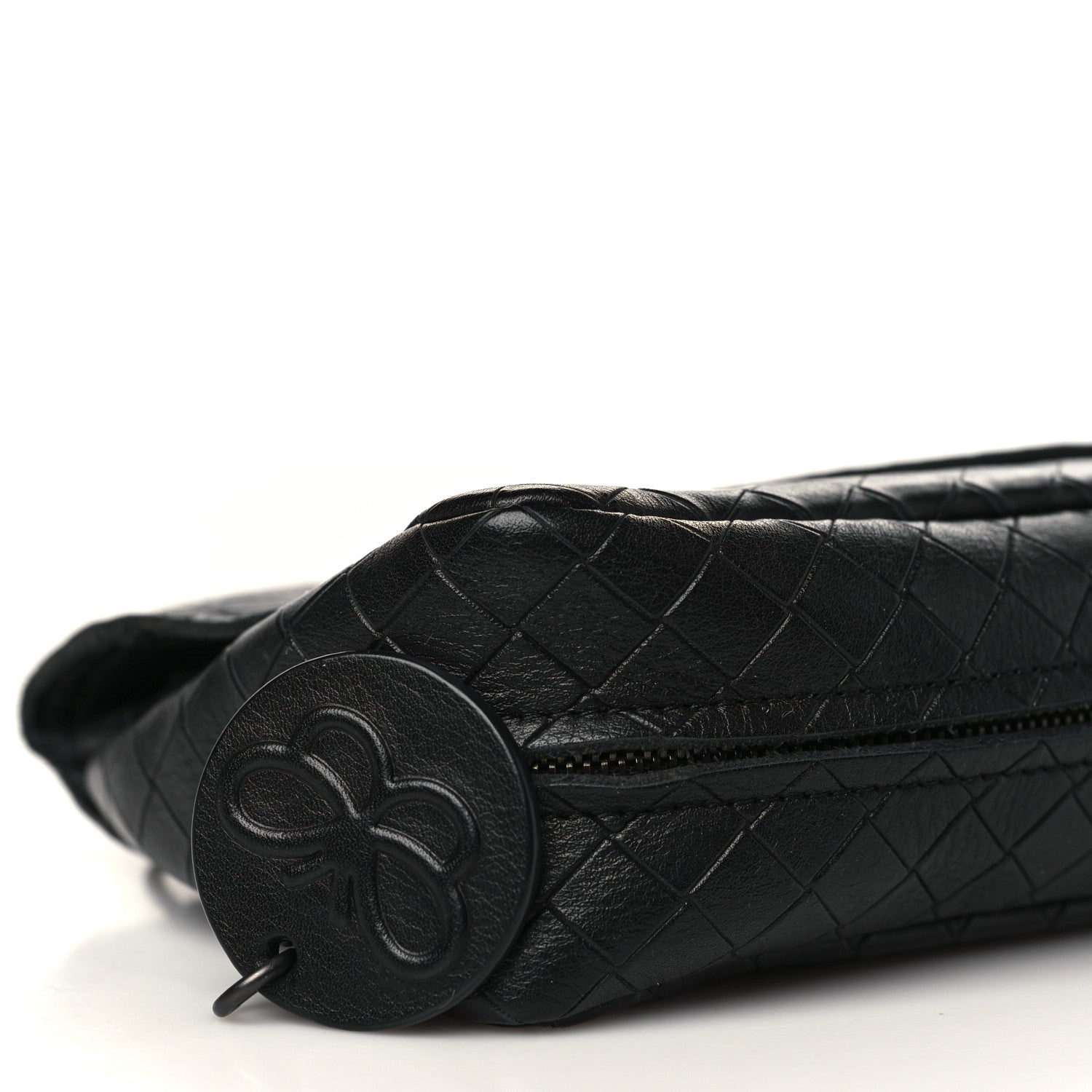 Bottega Veneta Nappa Intrecciato Small Chain Crossbody Black 9 of 10