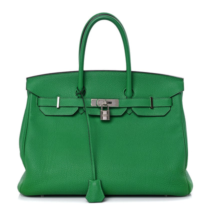 Hermes Togo Birkin 35 Bambou 1 of 17