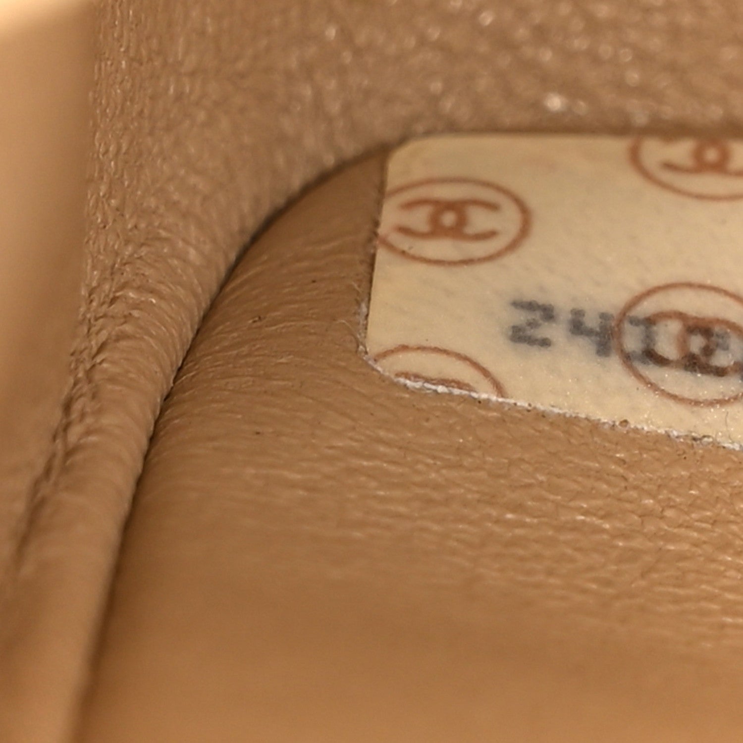 Chanel Lambskin Horizontal Quilted Mini Flap Beige 7 of 10