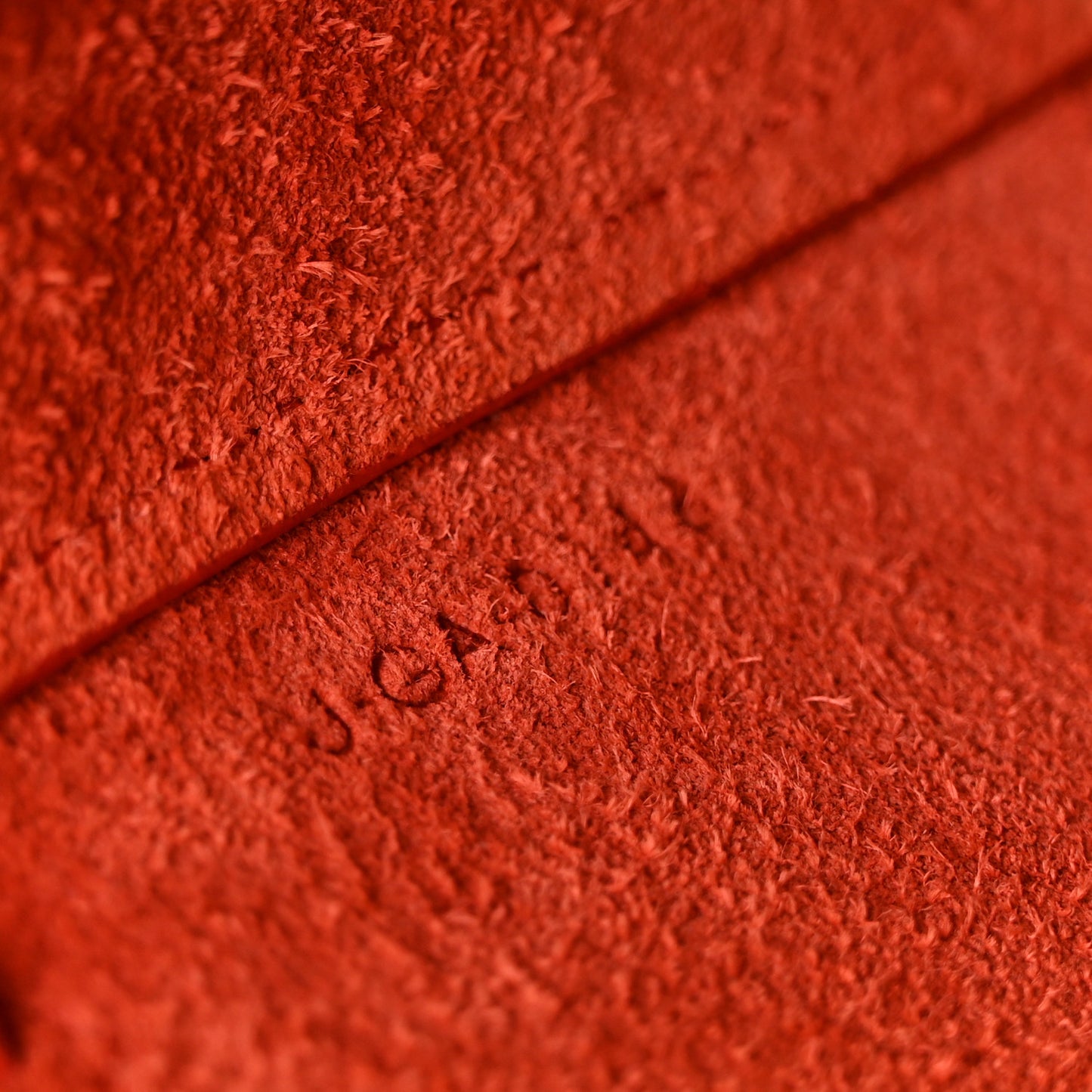 Grained Calfskin Nano Belt Bag Coral