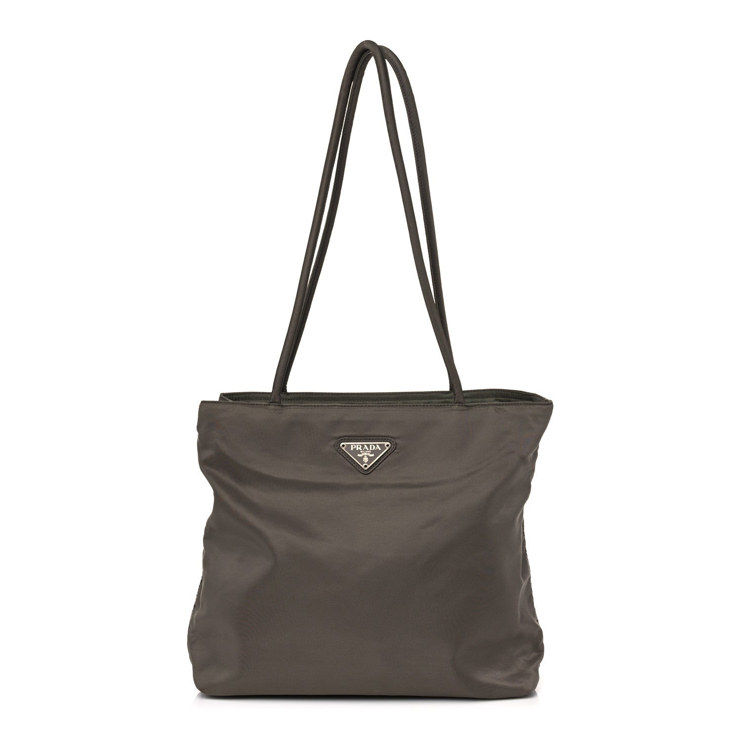 Prada Tessuto Nylon City Tote Fumo 1 of 13