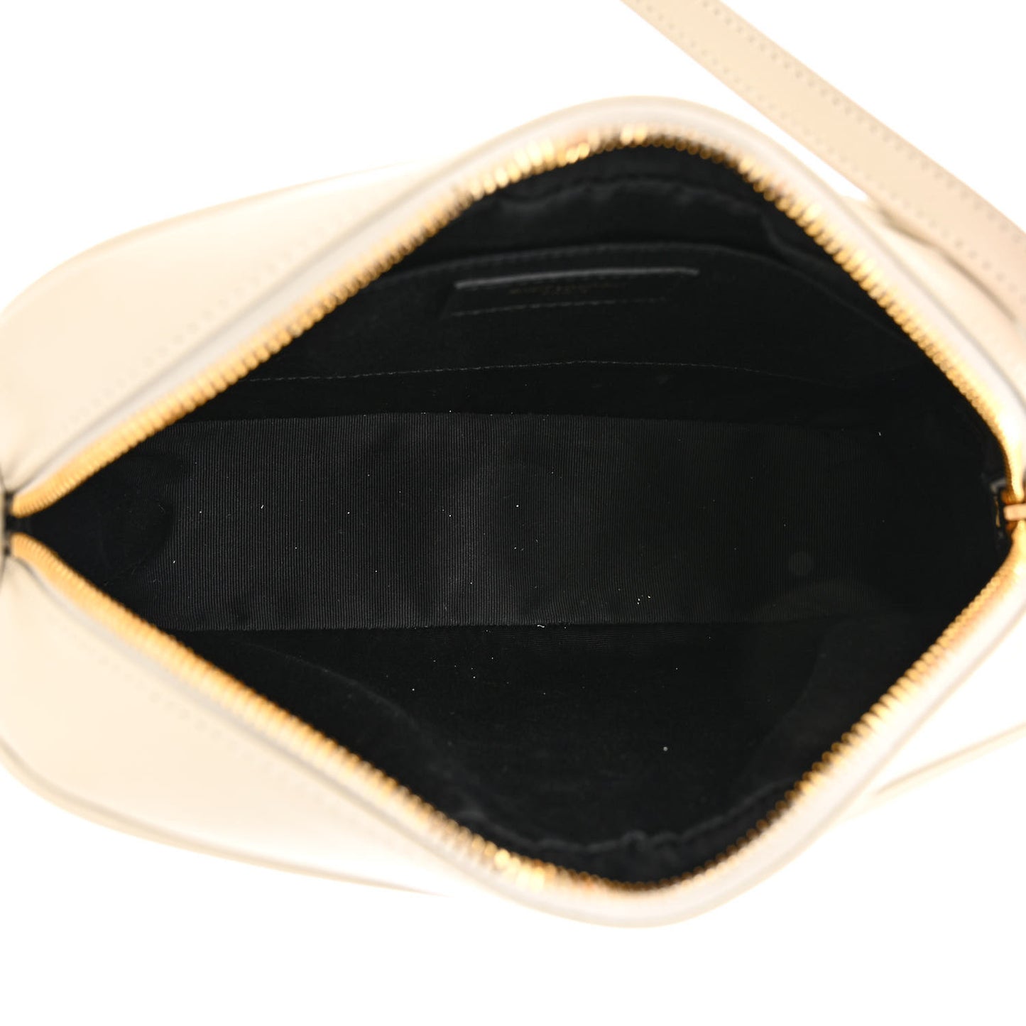 Calfskin Matelasse Monogram Lou Camera Bag Crema Soft