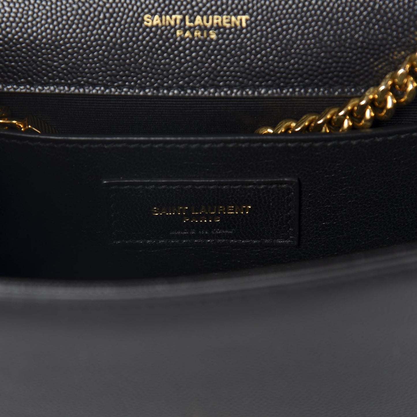 Grain De Poudre Small Monogram Kate Satchel Black