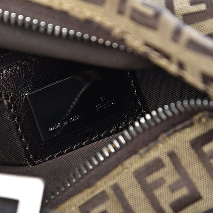 Fendi Zucchino Hobo Dark Brown 6 of 15