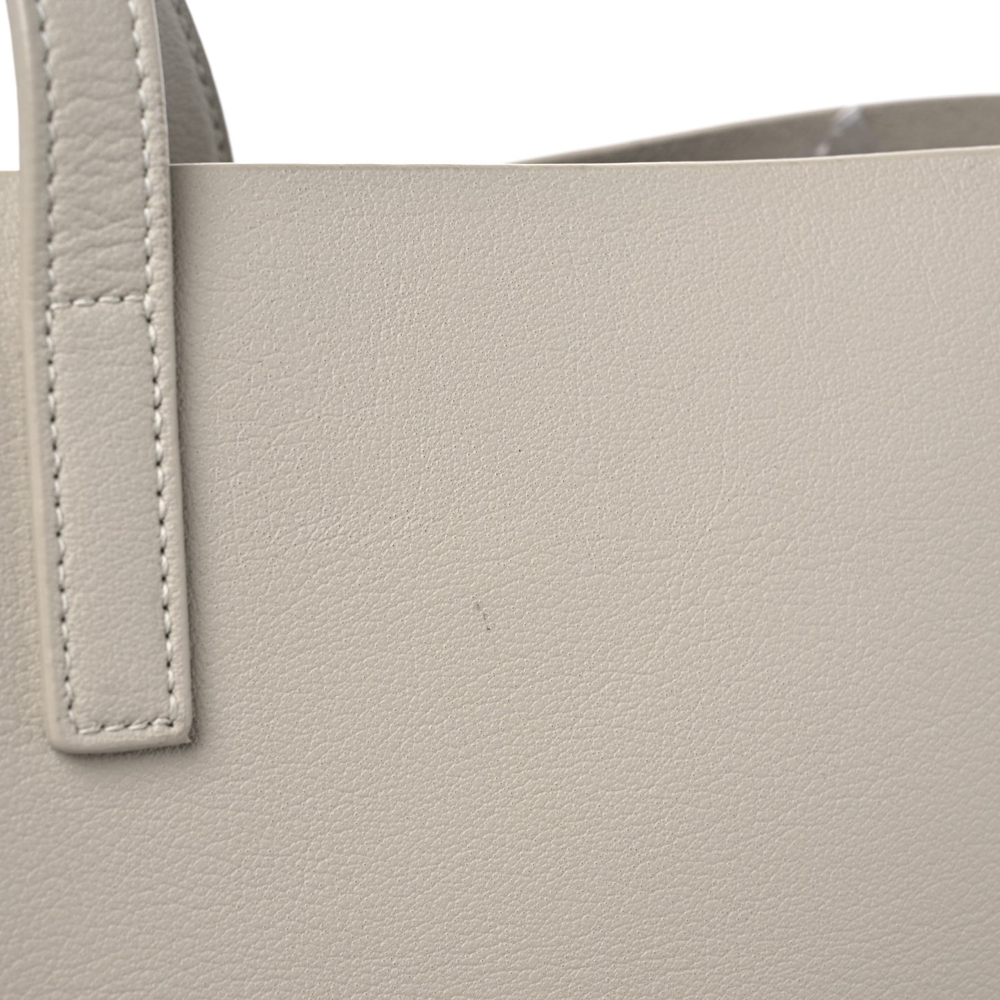 Calfskin Large Shopping Tote Porcellana