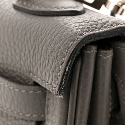 Hermes Togo Kelly Retourne 25 Etain 12 of 12