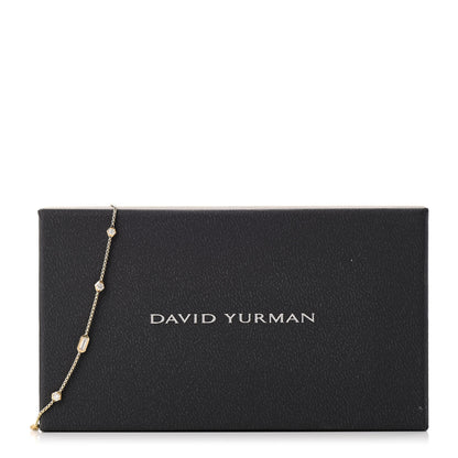 David Yurman 18K Yellow Gold Diamond Novella Necklace 6 of 6