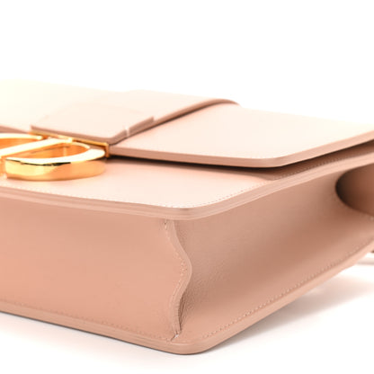 Christian Dior Smooth Calfskin 30 Montaigne Flap Bag Pale Pink 6 of 10