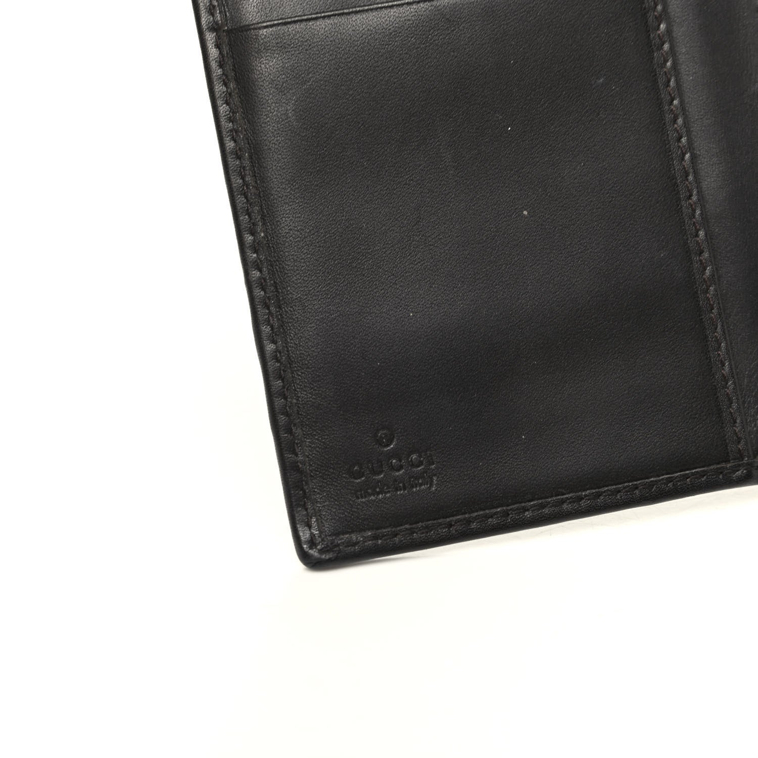 Gucci Monogram Horsebit Continental Wallet Dark Brown 7 of 9