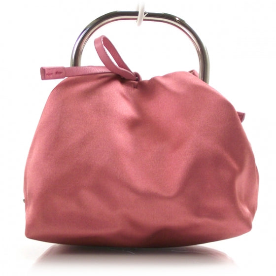 Satin Wrist Bag Rosa