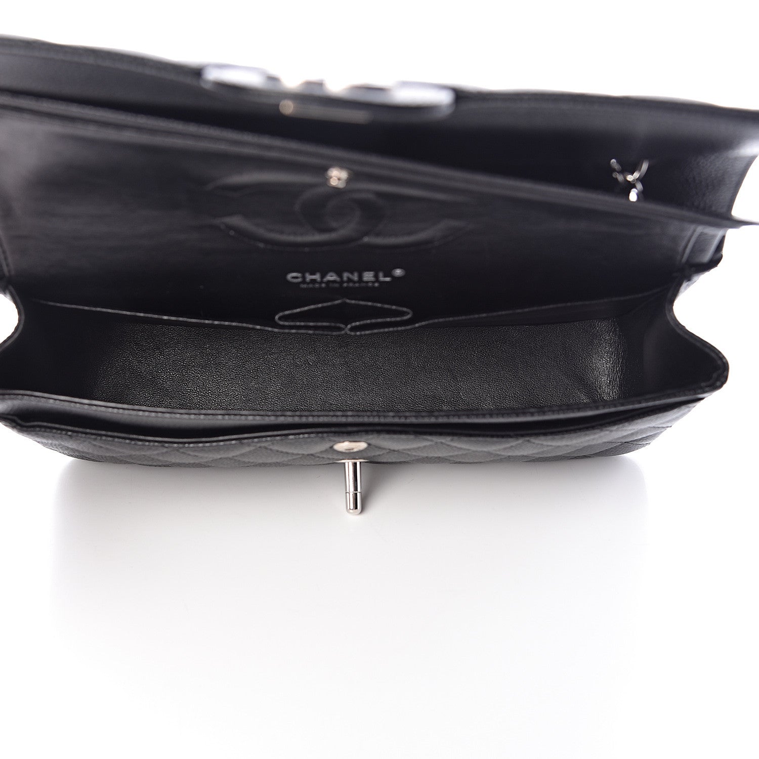 Chanel Caviar Quilted Medium Double Flap Black 5 of 11