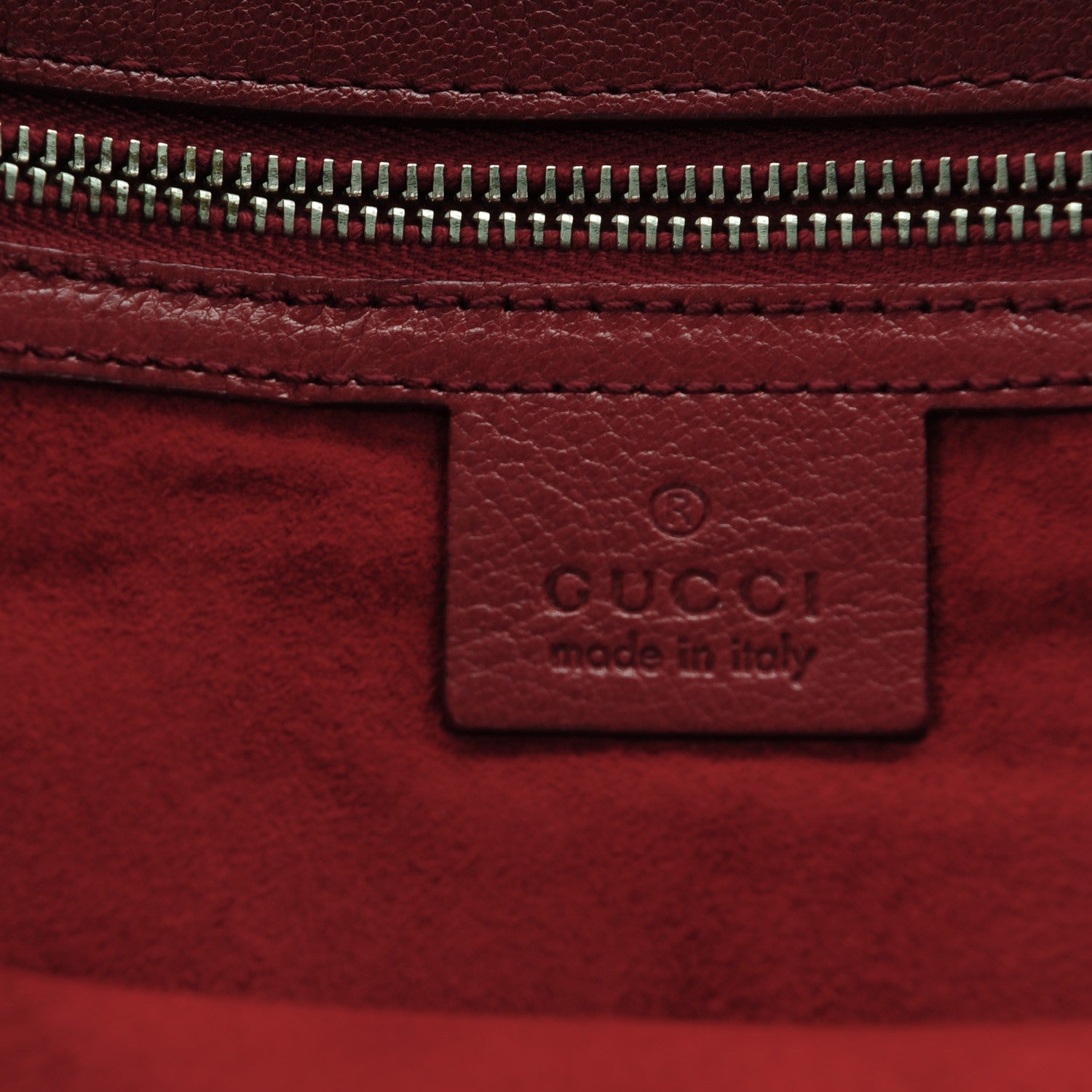 Gucci Calfskin Blondie Medium Flap Red 6 of 7