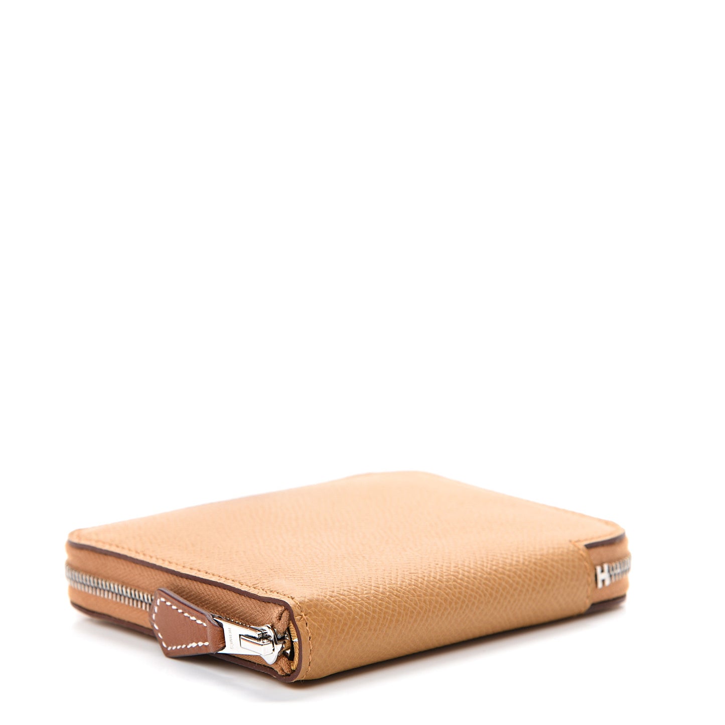 Epsom Silk'In Compact Wallet Sesame
