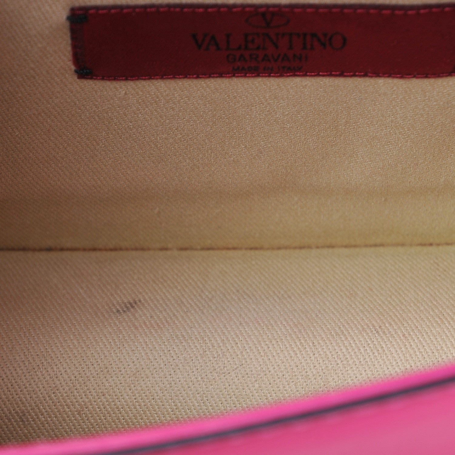 Valentino Garavani Vitello Small Glam Lock Rockstud Flap Pop Fuxia 7 of 8