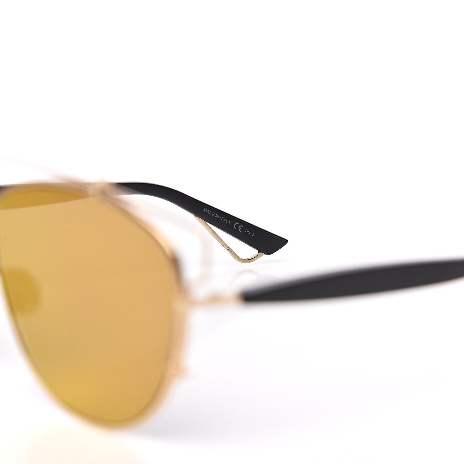 Christian Dior Technologic Sunglasses Gold 7 of 9