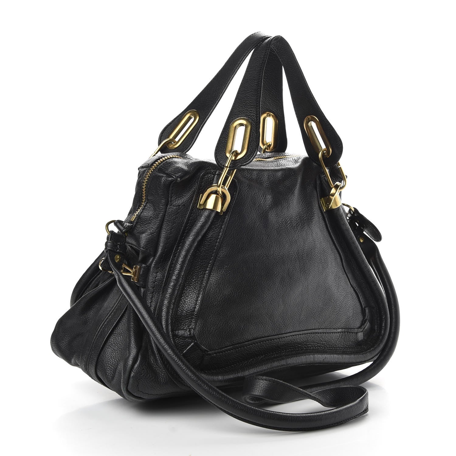 Chloe Calfskin Medium Paraty Black 3 of 9