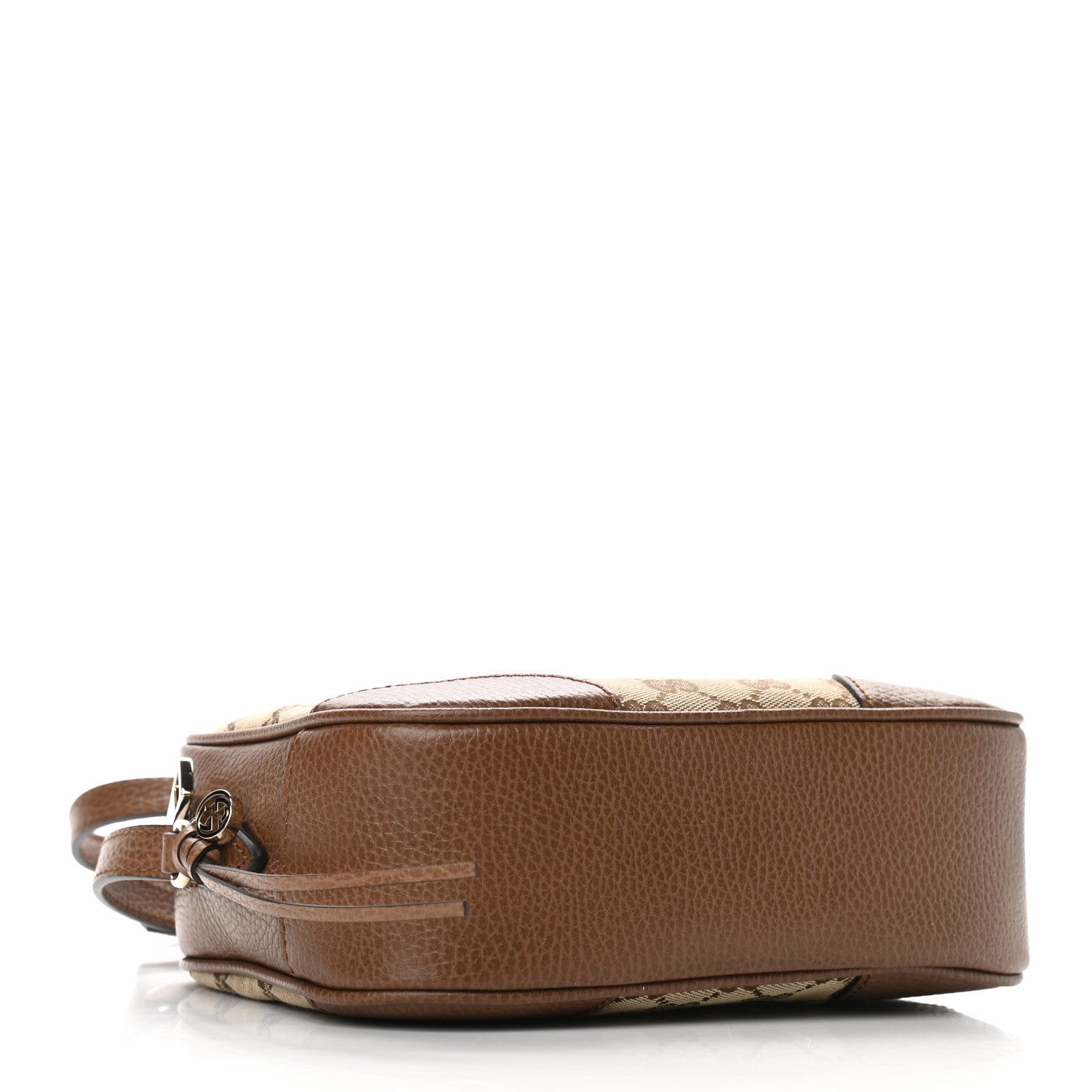 Gucci Monogram Mini Bree Messenger Bag Beige Tabacco 4 of 10