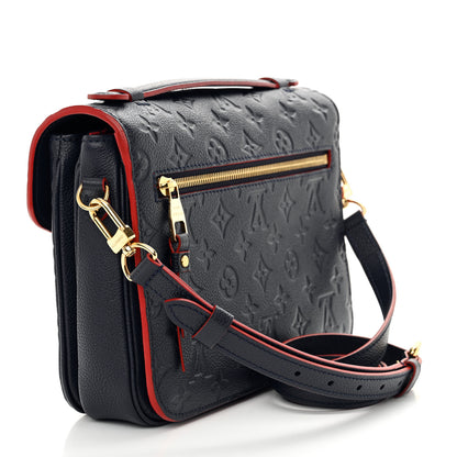Louis Vuitton Empreinte Pochette Metis Marine Rouge 3 of 10