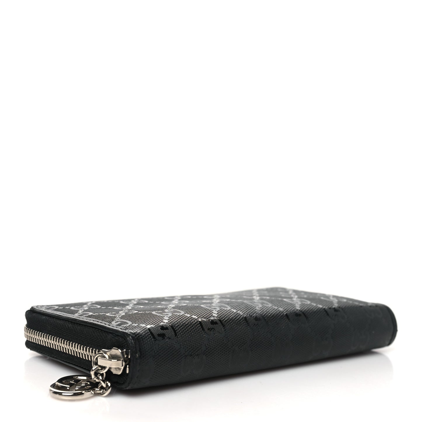 Imprime Monogram GG Pierce Zip Around Wallet Black