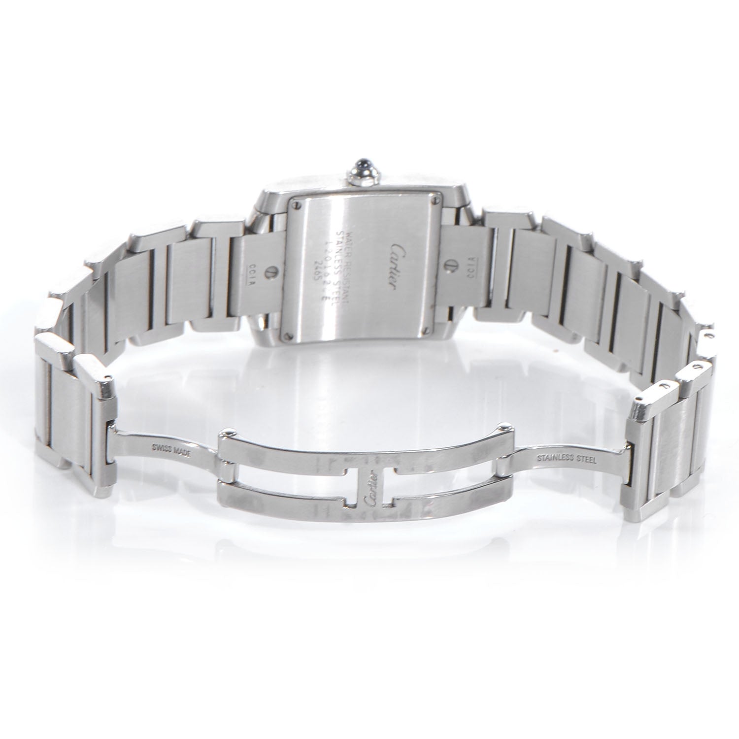 Cartier Stainless Steel 25mm Tank Francaise Quartz Watch 3 of 6