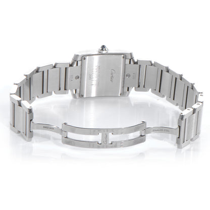 Cartier Stainless Steel 25mm Tank Francaise Quartz Watch 3 of 6