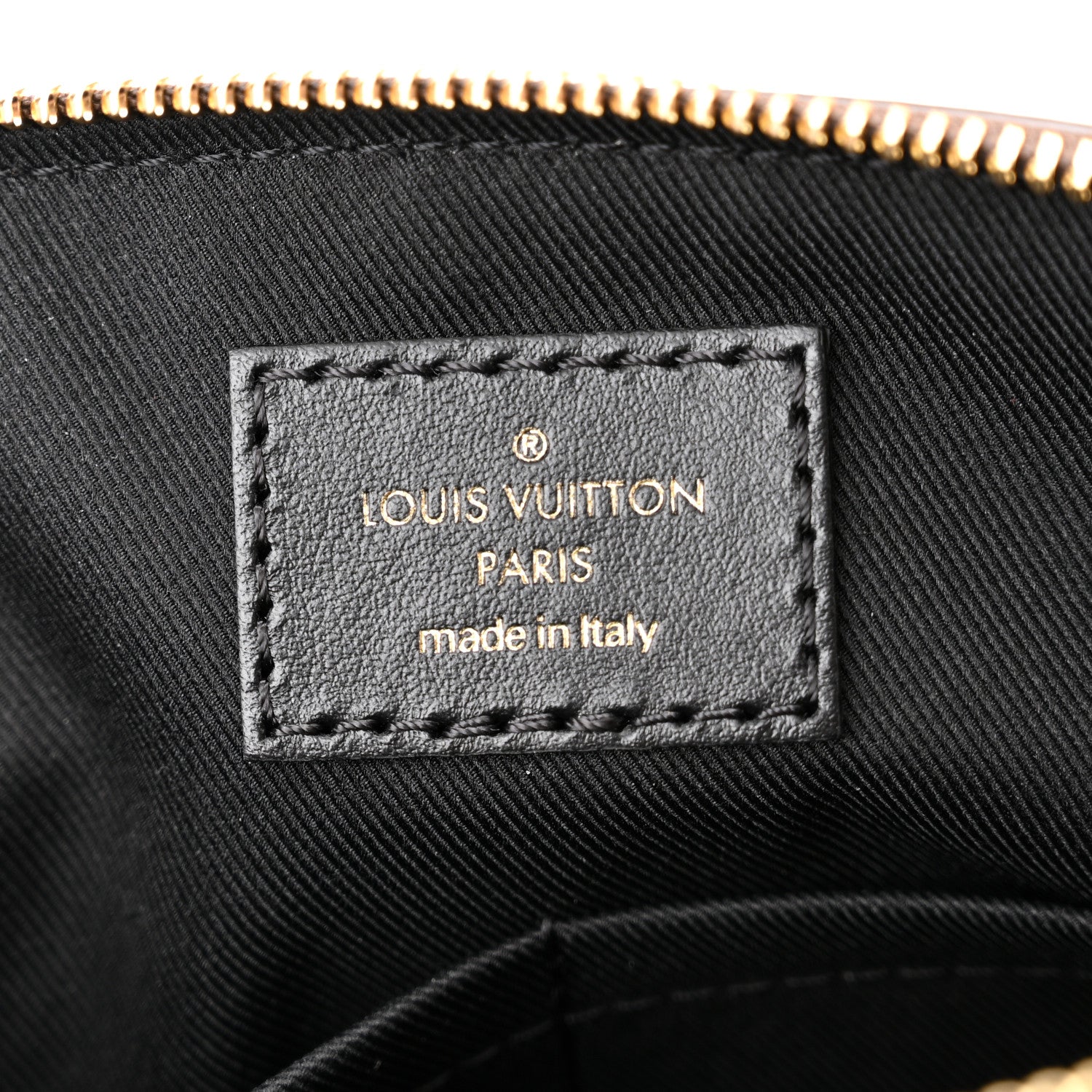 Louis Vuitton Damier Ebene Odeon Tote PM Black 6 of 10