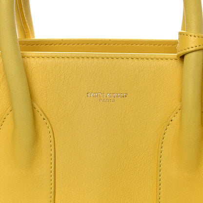 Saint Laurent Calfskin Small Sac De Jour Bag Yellow 14 of 19