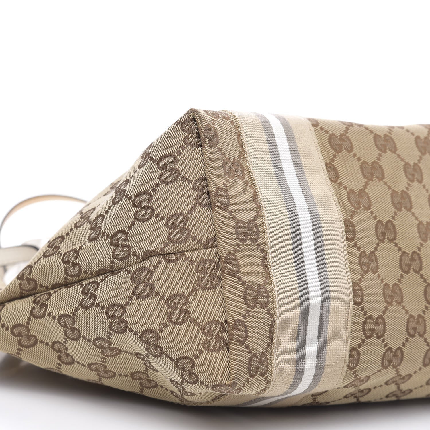 Gucci Monogram Web Medium Jolie Tote Yellow 8 of 11