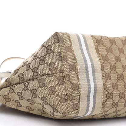 Gucci Monogram Web Medium Jolie Tote Yellow 8 of 11