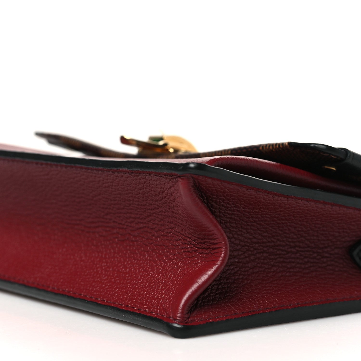 Louis Vuitton Damier Ebene Vavin Chain Wallet Bordeaux 9 of 9