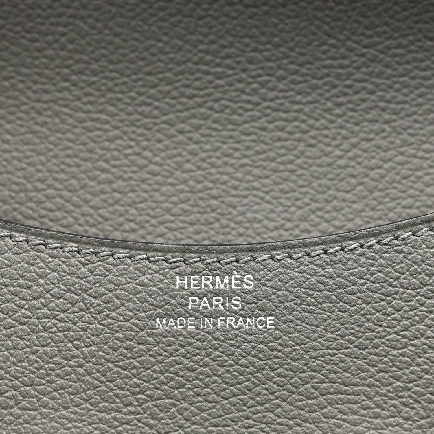 Hermes Evercolor Constance Slim Wallet Gris Meyer 7 of 9