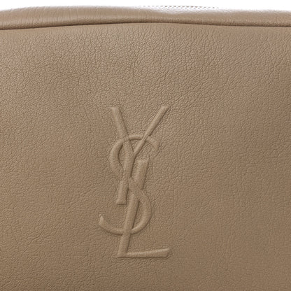Saint Laurent Lambskin Monogram Small Lou Camera Bag Dark Beige 8 of 8