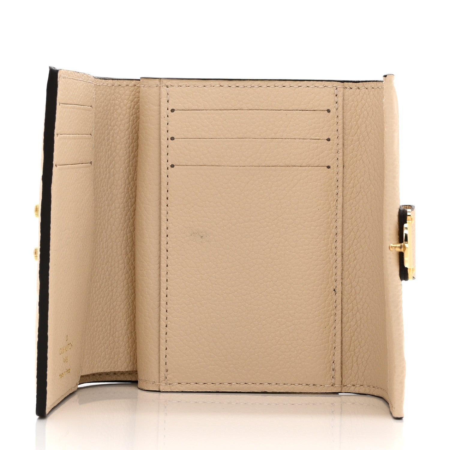 Louis Vuitton Empreinte Metis Compact Wallet Cream 5 of 9
