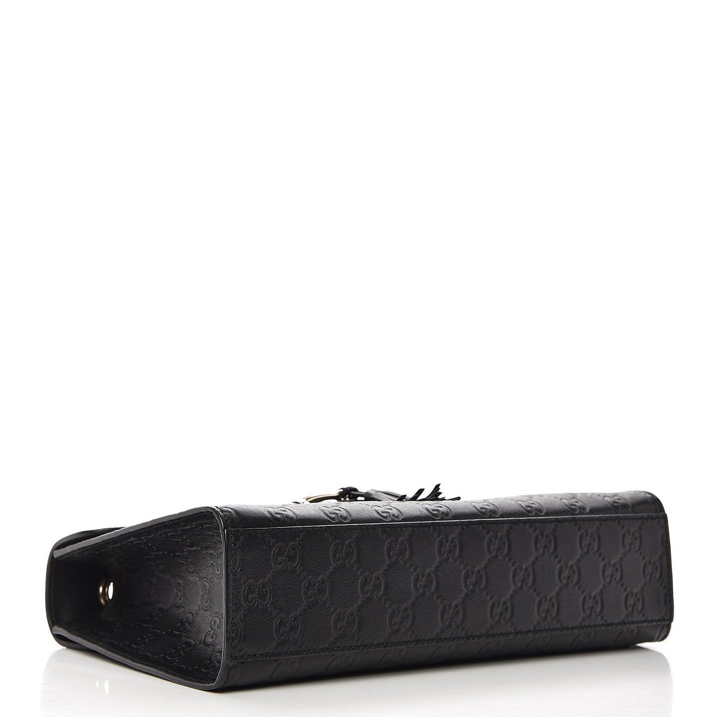 Guccissima Medium Emily Chain Shoulder Bag Black