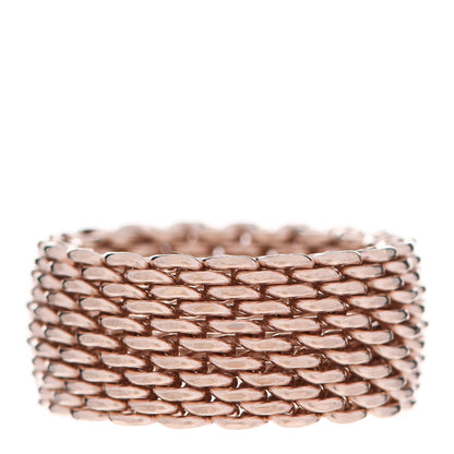 Tiffany Rubedo Somerset Mesh Ring 53 6.5 1 of 5