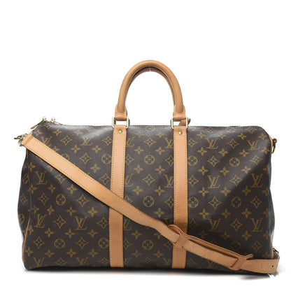 Louis Vuitton Monogram Keepall Bandouliere 45 1 of 12