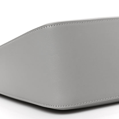 Givenchy Smooth Calfskin Small Moon Cut Out Shoulder Bag Grey 7 of 8