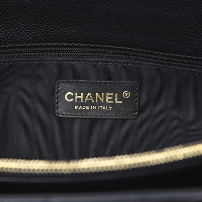 Chanel Caviar Quilted Grand Shopping Tote GST Black 5 of 11