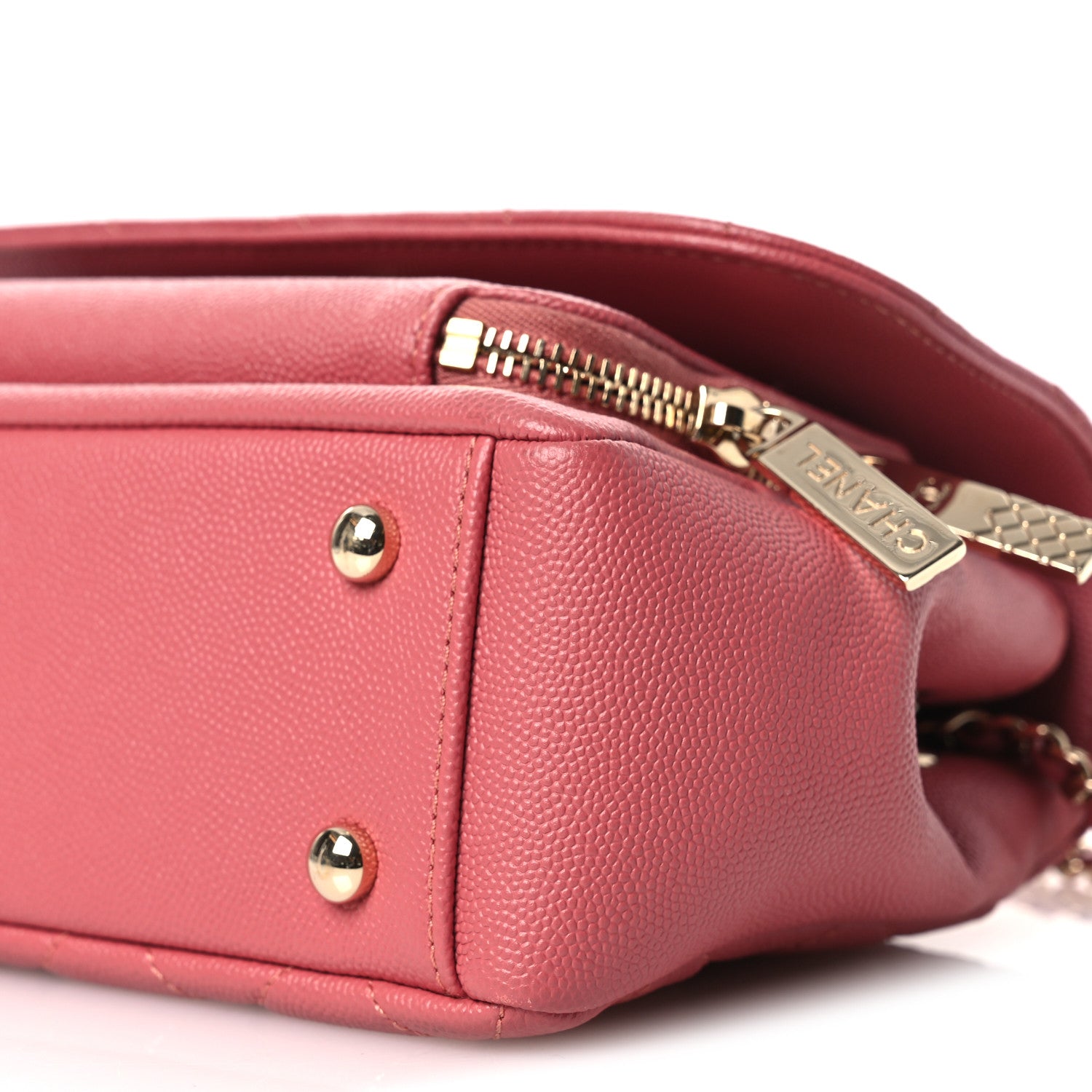 Chanel Caviar Quilted Small Business Affinity Flap Pink 10 of 10