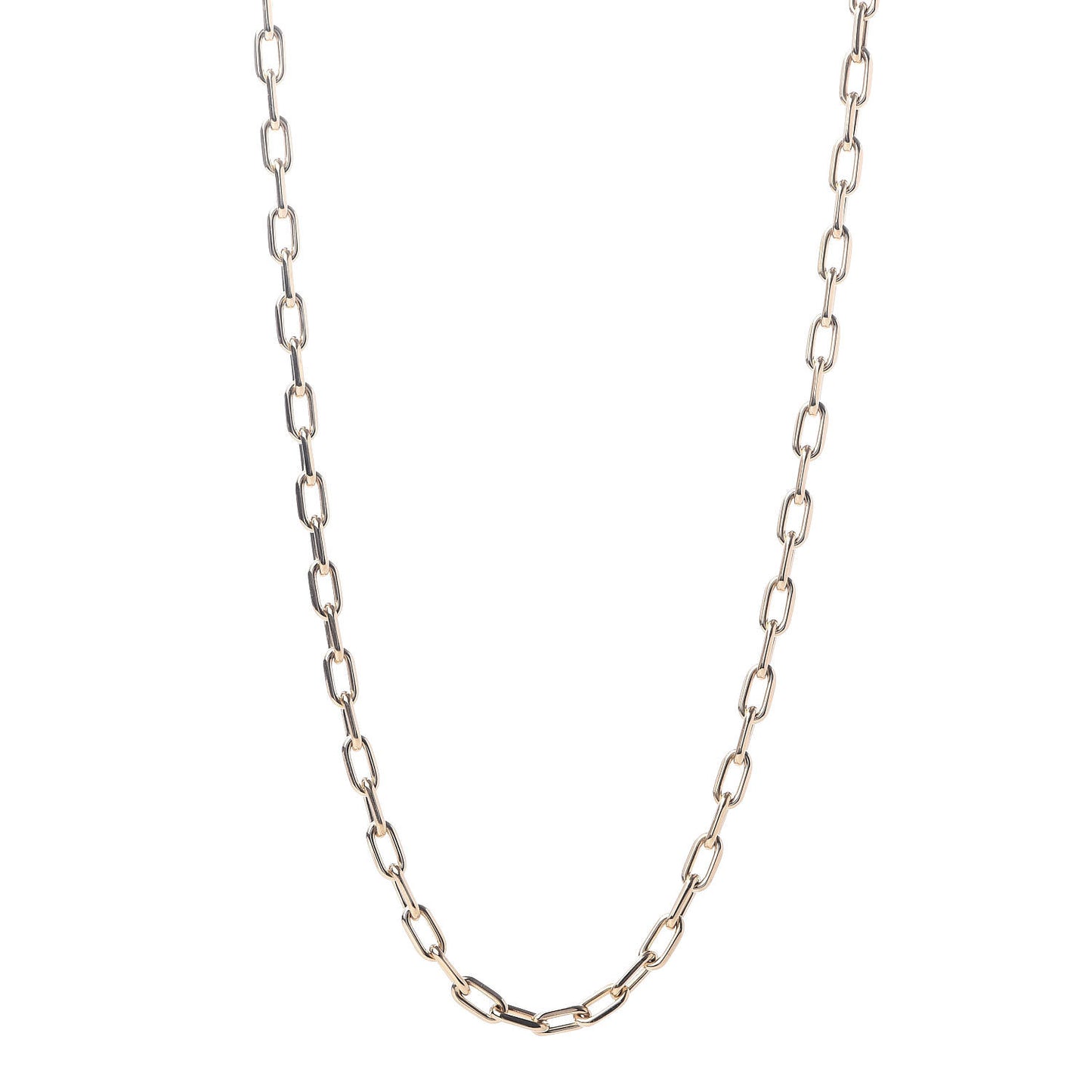 18K Yellow Gold 5mm Spartacus Chain Necklace