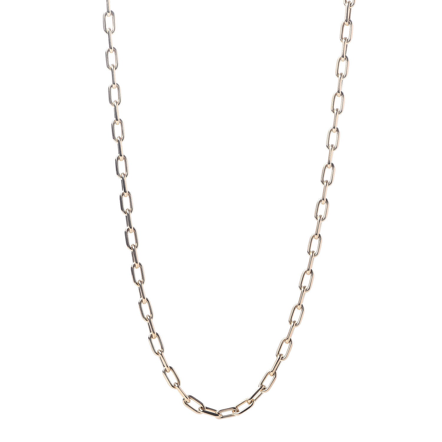Cartier 18K Yellow Gold 5mm Spartacus Chain Necklace 1 of 4