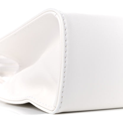 Telfar Vegan Leather Small Shopping Bag White 8 of 9