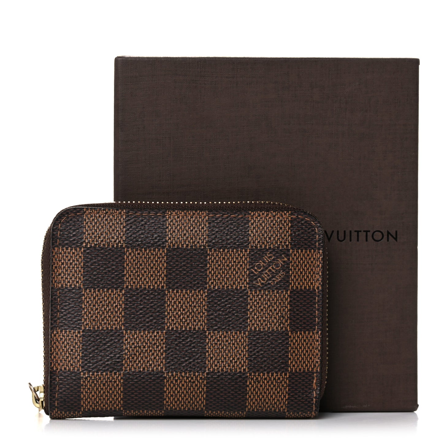 Damier Ebene Zippy Coin Purse