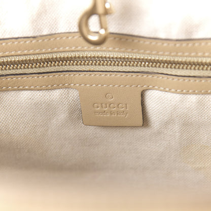Gucci GG Supreme Monogram Medium Nice Tote Beige 8 of 13