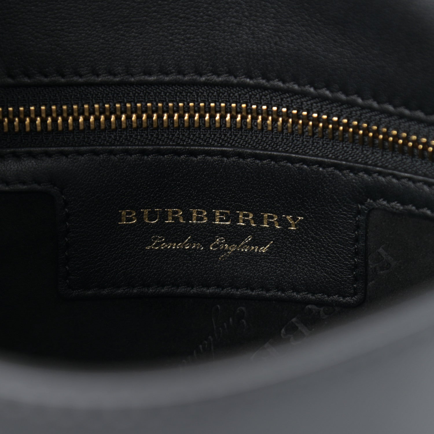 Burberry Trench Calfskin Mini DK88 Top Handle Bag Black 5 of 11