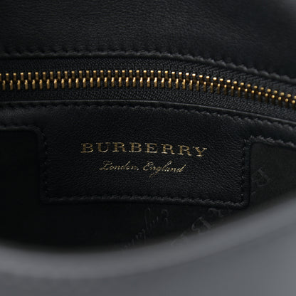 Burberry Trench Calfskin Mini DK88 Top Handle Bag Black 5 of 11