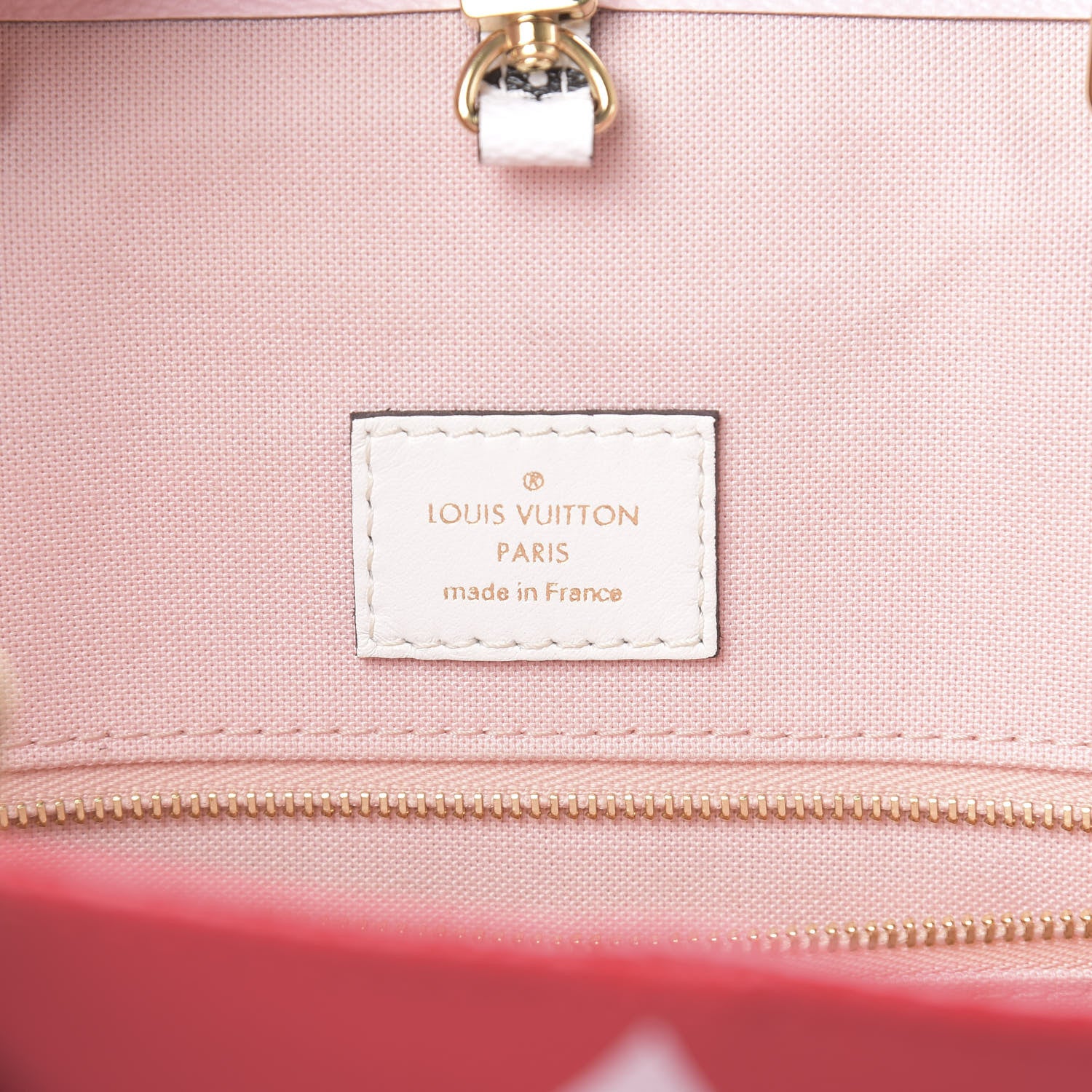 Louis Vuitton Monogram Giant Onthego GM Rouge Rose 6 of 11