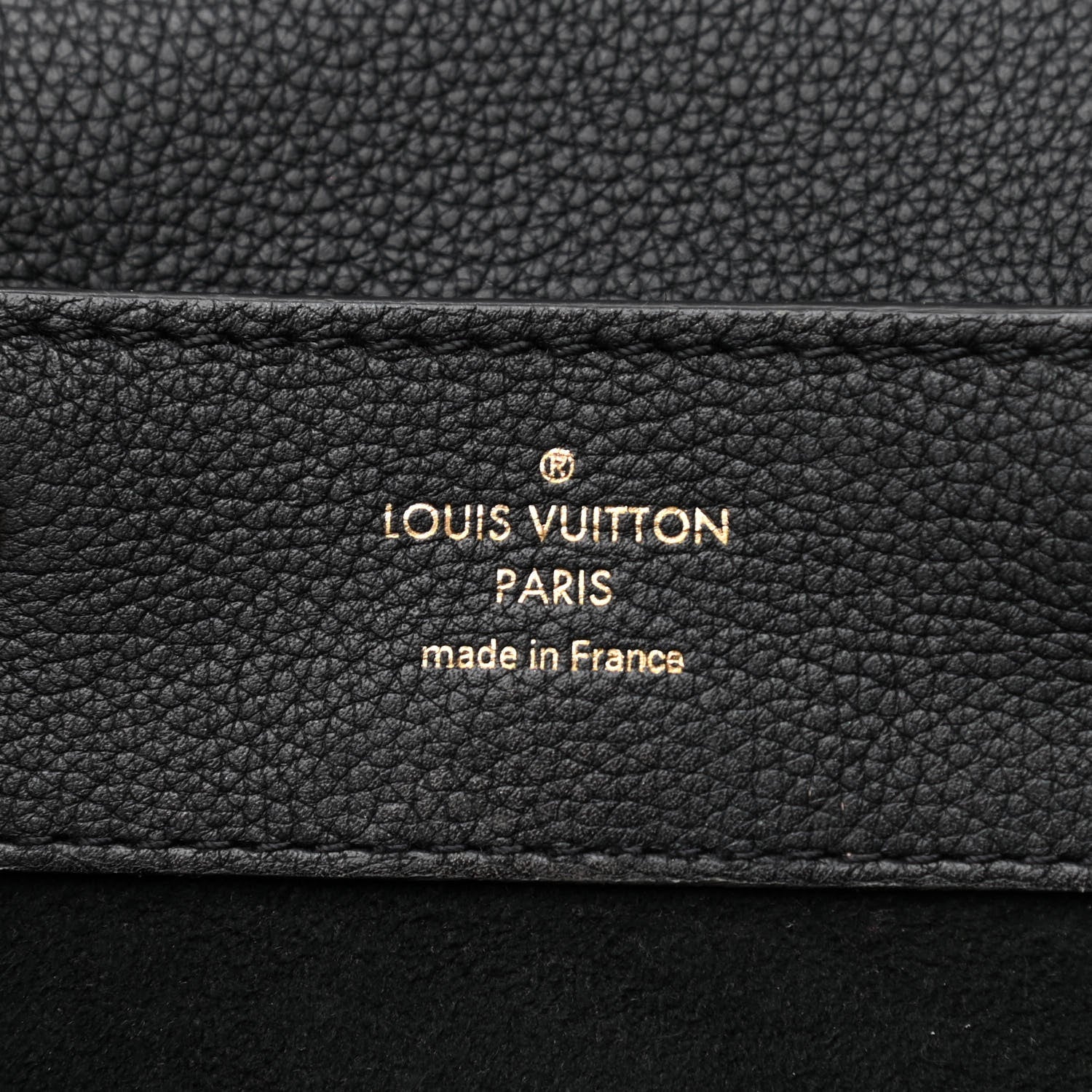 Louis Vuitton Calfskin Lockme Mini Backpack Black 6 of 9