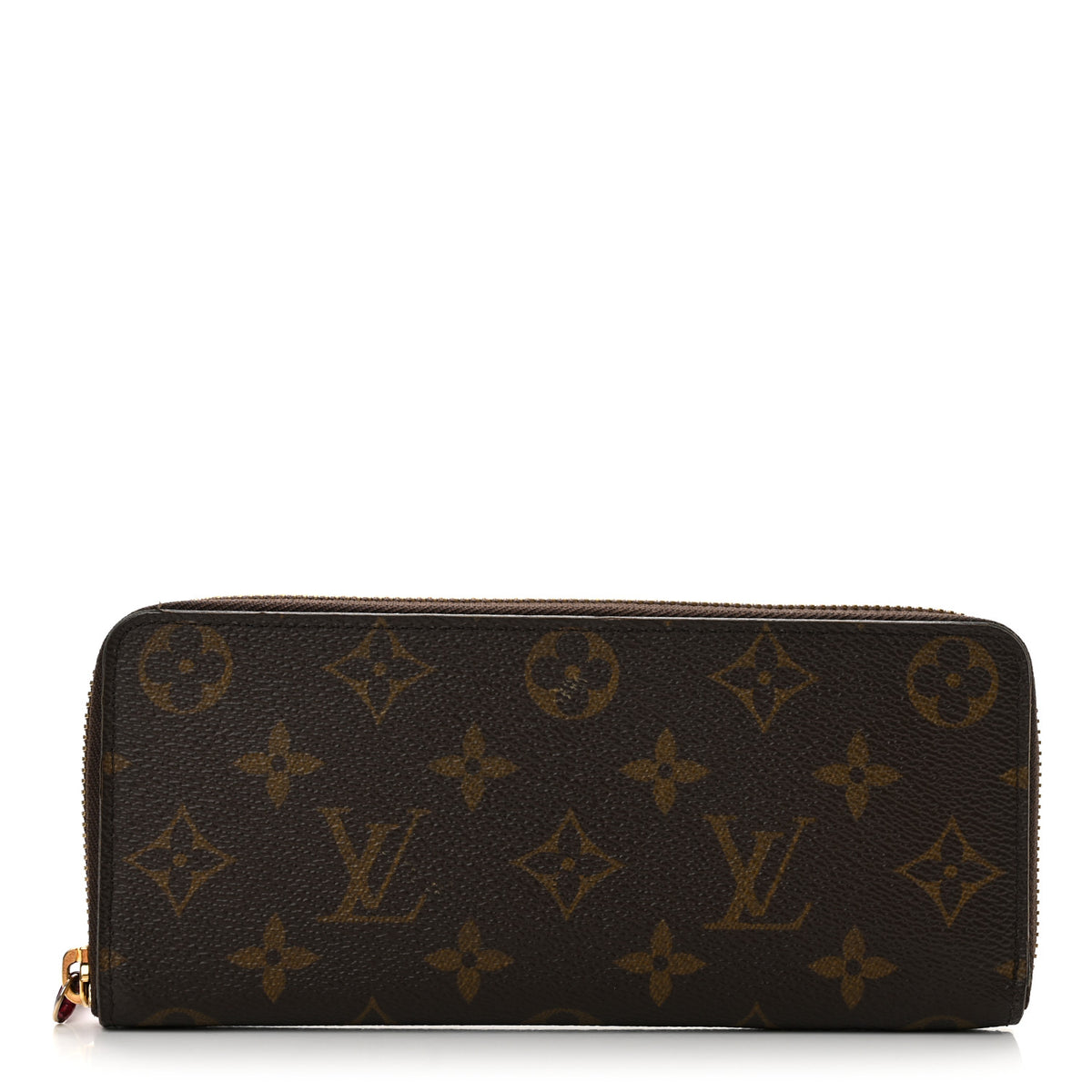 Monogram Clemence Wallet Fuchsia