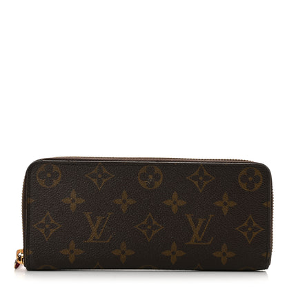 Louis Vuitton Monogram Clemence Wallet Fuchsia 1 of 10